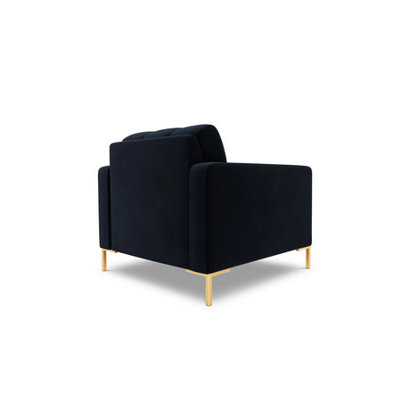 Bali Sessel aus Samt in Dunkelblau (Bluvel 89), 87x96x75 cm von Cosmopolitan Design – Bild 5