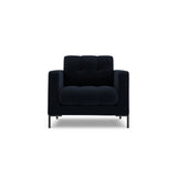 Bali Sessel aus Samt in Dunkelblau (Bluvel 89), 87x96x75 cm von Cosmopolitan Design – Bild 1