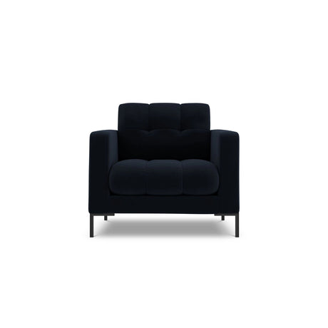 Bali Sessel aus Samt in Dunkelblau (Bluvel 89), 87x96x75 cm von Cosmopolitan Design – Bild 1