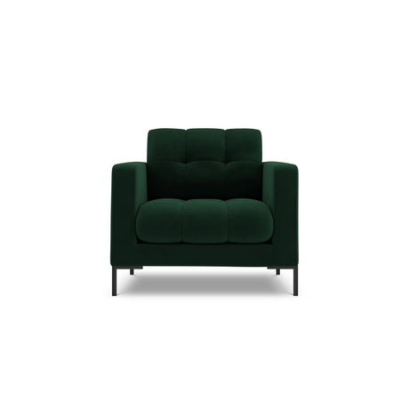 Bali Sessel aus Samt in Flaschengrün (Bluvel 78), 87x96x75 cm von Cosmopolitan Design – Bild 1