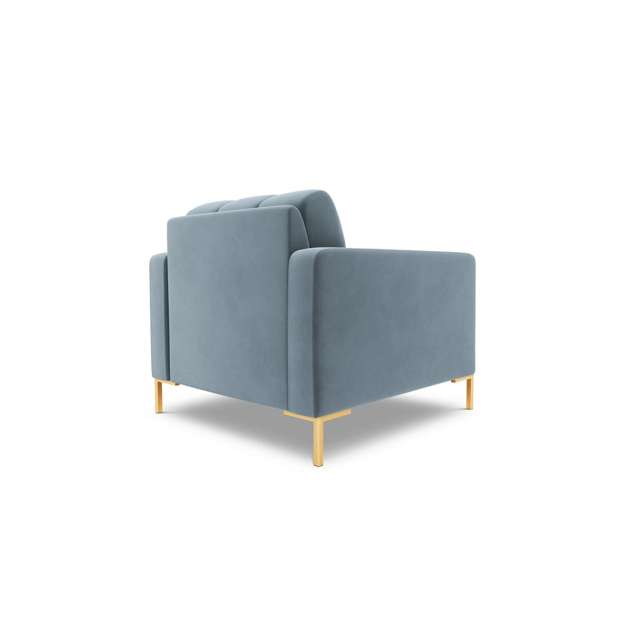 Bali Sessel aus Samt in Hellblau (Bluvel 06), 87x96x75 cm von Cosmopolitan Design – Bild 5