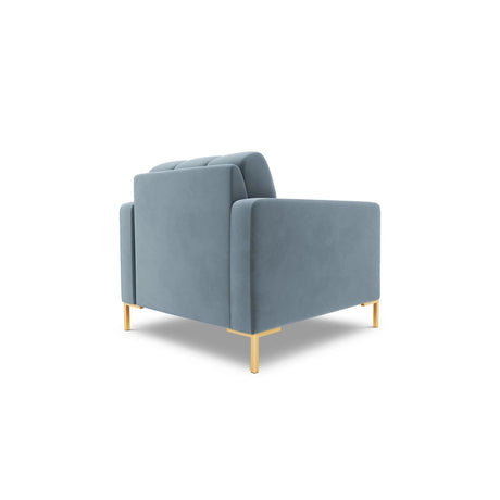 Bali Sessel aus Samt in Hellblau (Bluvel 06), 87x96x75 cm von Cosmopolitan Design – Bild 5