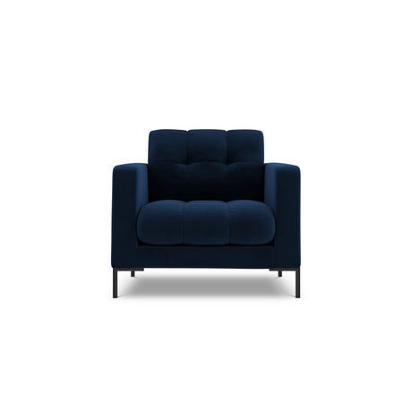 Bali Sessel aus Samt in Königsblau (Bluvel 86), 87x96x75 cm von Cosmopolitan Design – Bild 1