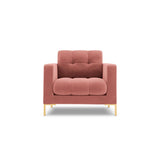 Bali Sessel aus Samt in Rosa (Bluvel 52), 87x96x75 cm von Cosmopolitan Design – Bild 1