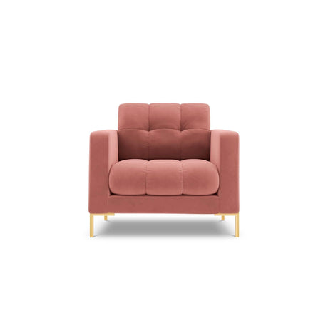 Bali Sessel aus Samt in Rosa (Bluvel 52), 87x96x75 cm von Cosmopolitan Design – Bild 1