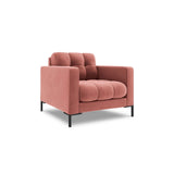 Bali Sessel aus Samt in Rosa (Bluvel 52), 87x96x75 cm von Cosmopolitan Design – Bild 4