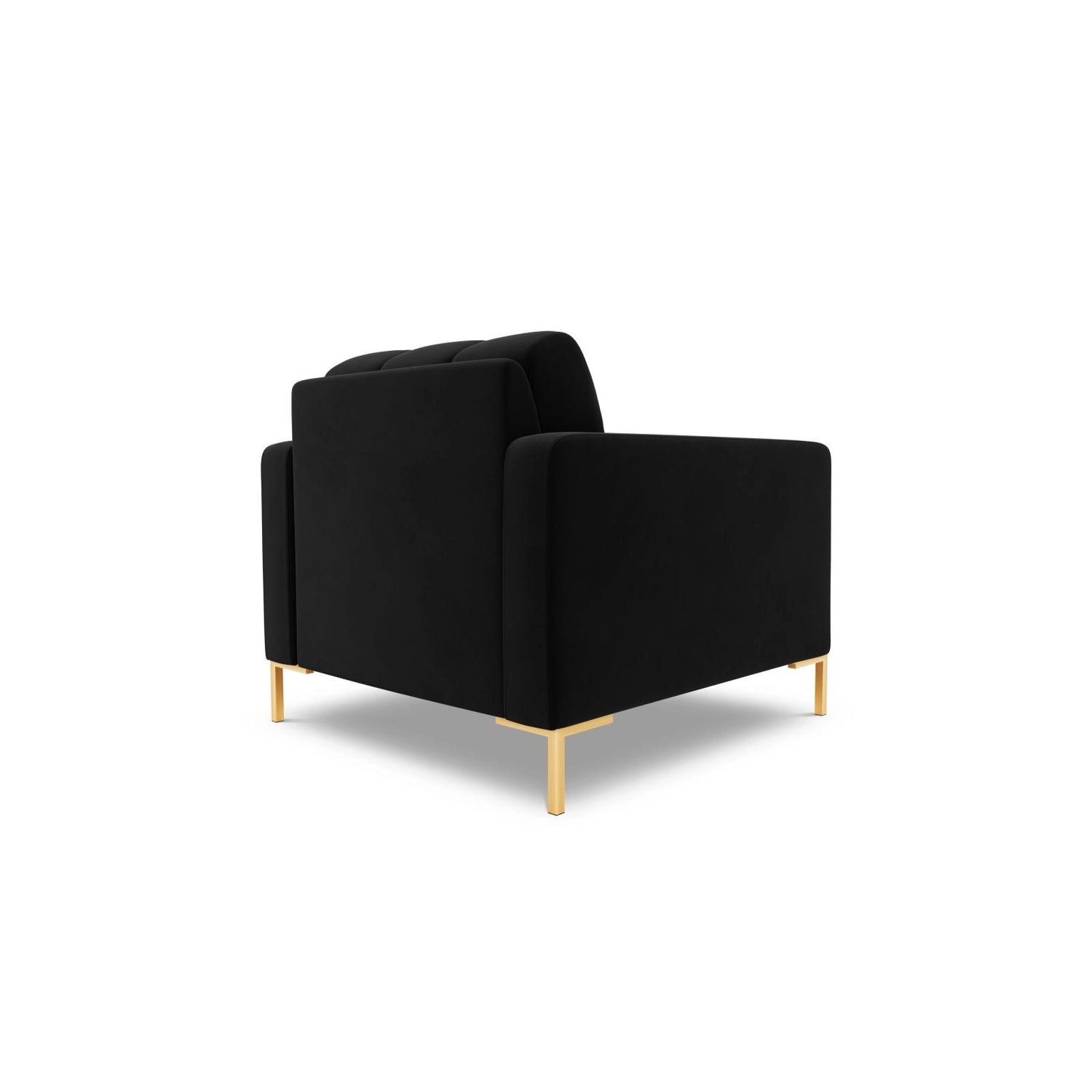 Bali Sessel aus Samt in Schwarz (Bluvel 19), 87x96x75 cm von Cosmopolitan Design – Bild 5
