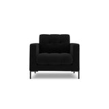 Bali Sessel aus Samt in Schwarz (Bluvel 19), 87x96x75 cm von Cosmopolitan Design – Bild 1