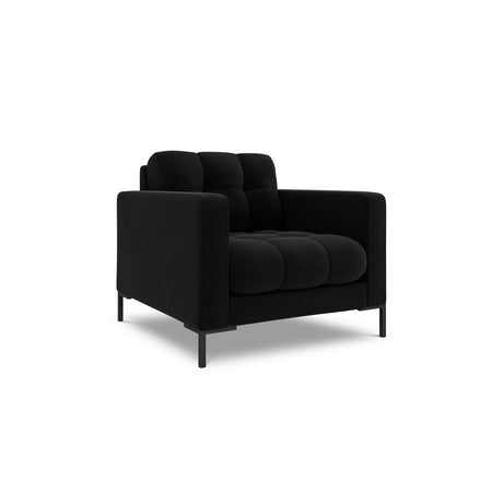 Bali Sessel aus Samt in Schwarz (Bluvel 19), 87x96x75 cm von Cosmopolitan Design – Bild 4