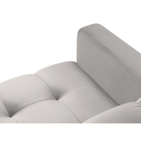 Bali Sessel aus Samt in Silber (Bluvel 03), 87x96x75 cm von Cosmopolitan Design – Bild 6