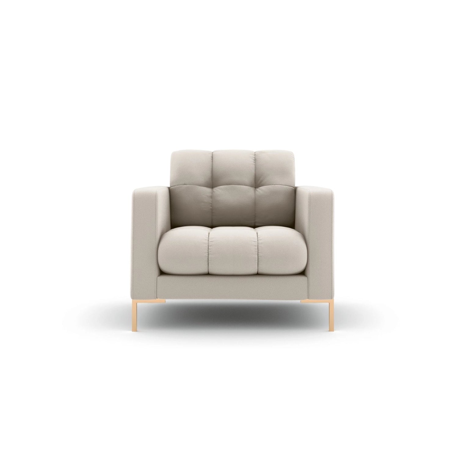 Bali Sessel aus Strukturierter Stoff in Beige (Neve 04), 87x96x75 cm von Cosmopolitan Design – Bild 1
