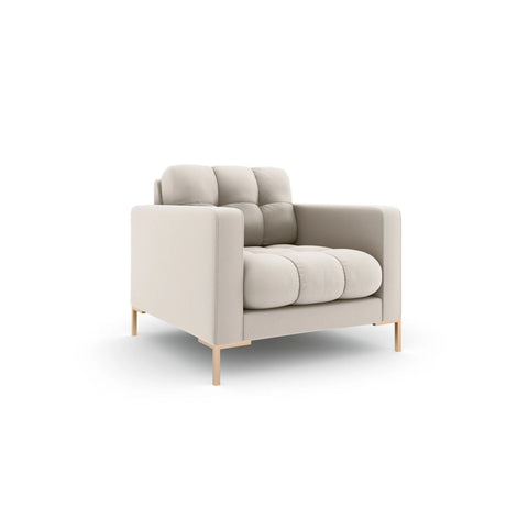 Bali Sessel aus Strukturierter Stoff in Beige (Neve 04), 87x96x75 cm von Cosmopolitan Design – Bild 3