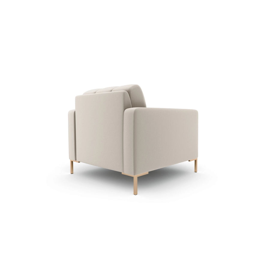 Bali Sessel aus Strukturierter Stoff in Beige (Neve 04), 87x96x75 cm von Cosmopolitan Design – Bild 4