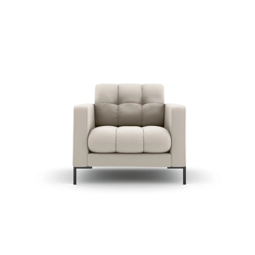 Bali Sessel aus Strukturierter Stoff in Beige (Neve 04), 87x96x75 cm von Cosmopolitan Design – Bild 1