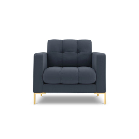 Bali Sessel aus Strukturierter Stoff in Dunkelblau (Nea 86), 87x96x75 cm von Cosmopolitan Design – Bild 1