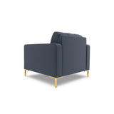 Bali Sessel aus Strukturierter Stoff in Dunkelblau (Nea 86), 87x96x75 cm von Cosmopolitan Design – Bild 4