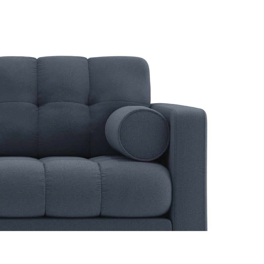 Bali Sessel aus Strukturierter Stoff in Dunkelblau (Nea 86), 87x96x75 cm von Cosmopolitan Design – Bild 5