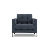 Bali Sessel aus Strukturierter Stoff in Dunkelblau (Nea 86), 87x96x75 cm von Cosmopolitan Design – Bild 1