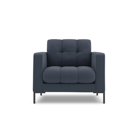 Bali Sessel aus Strukturierter Stoff in Dunkelblau (Nea 86), 87x96x75 cm von Cosmopolitan Design – Bild 1