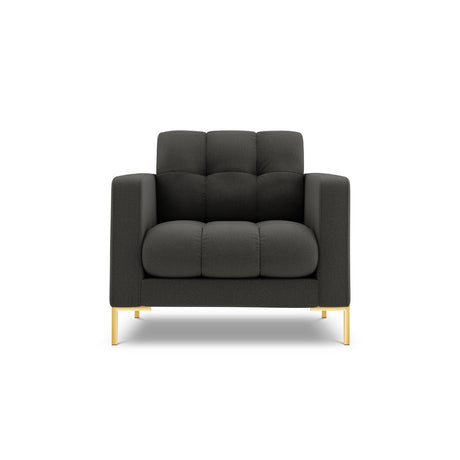 Bali Sessel aus Strukturierter Stoff in Dunkelgrau (Nea 16), 87x96x75 cm von Cosmopolitan Design – Bild 1