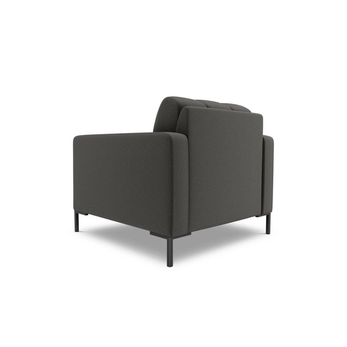 Bali Sessel aus Strukturierter Stoff in Dunkelgrau (Nea 16), 87x96x75 cm von Cosmopolitan Design – Bild 4