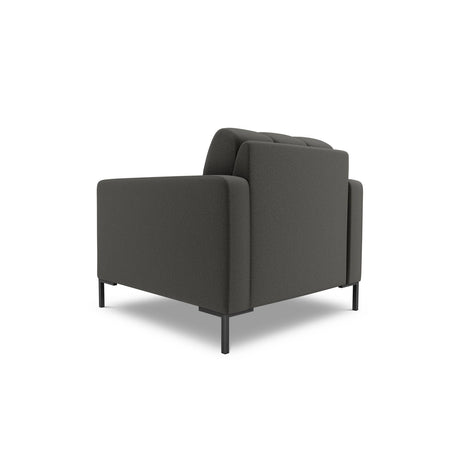 Bali Sessel aus Strukturierter Stoff in Dunkelgrau (Nea 16), 87x96x75 cm von Cosmopolitan Design – Bild 4