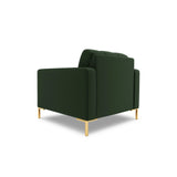 Bali Sessel aus Strukturierter Stoff in Dunkelgrün (Nea 78), 87x96x75 cm von Cosmopolitan Design – Bild 4