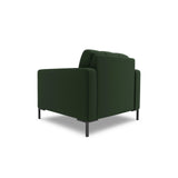 Bali Sessel aus Strukturierter Stoff in Dunkelgrün (Nea 78), 87x96x75 cm von Cosmopolitan Design – Bild 4