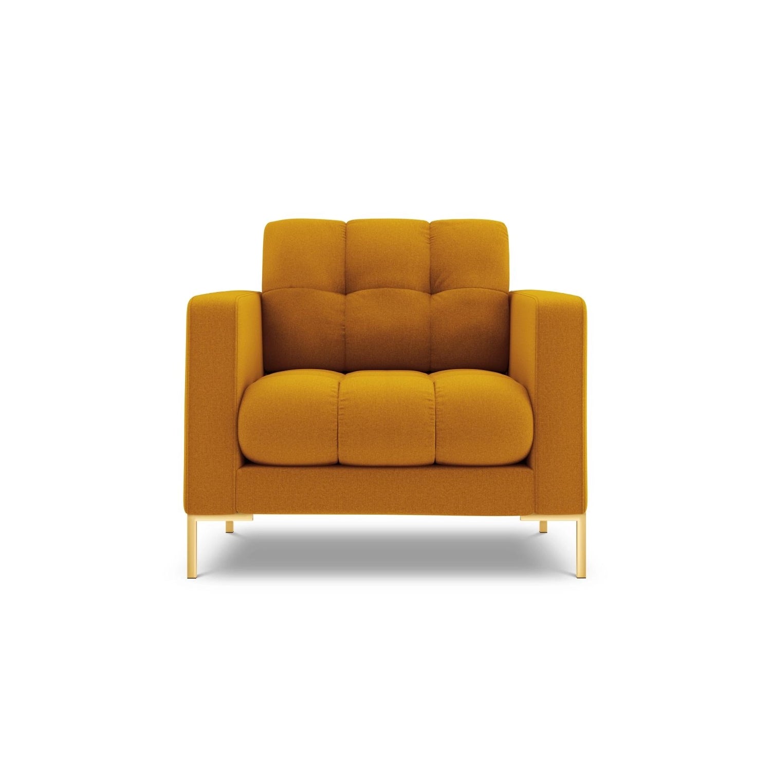 Bali Sessel aus Strukturierter Stoff in Gelb (Nea 66), 87x96x75 cm von Cosmopolitan Design – Bild 1