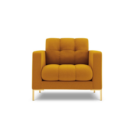 Bali Sessel aus Strukturierter Stoff in Gelb (Nea 66), 87x96x75 cm von Cosmopolitan Design – Bild 1