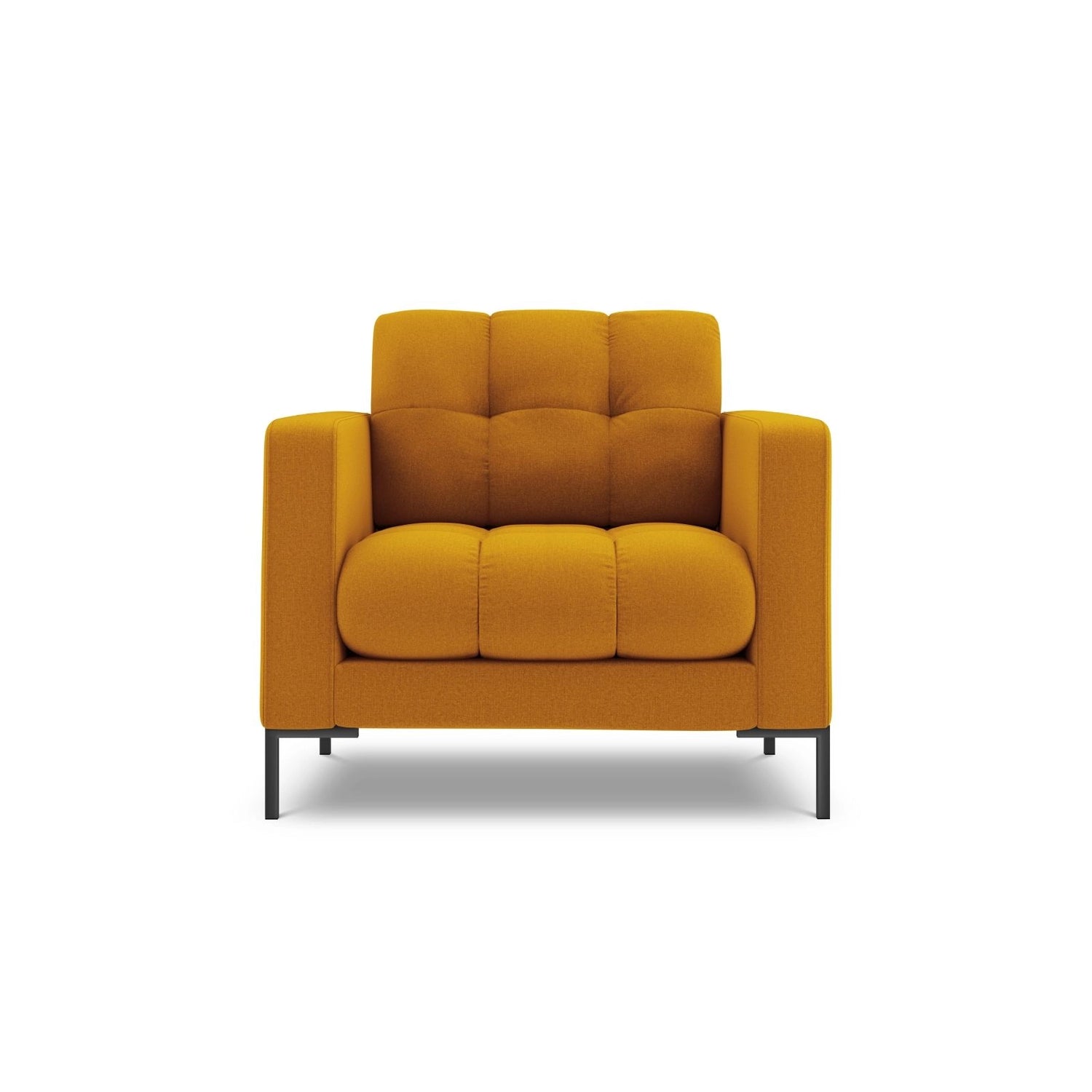 Bali Sessel aus Strukturierter Stoff in Gelb (Nea 66), 87x96x75 cm von Cosmopolitan Design – Bild 1