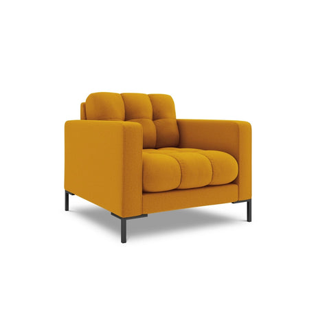 Bali Sessel aus Strukturierter Stoff in Gelb (Nea 66), 87x96x75 cm von Cosmopolitan Design – Bild 3