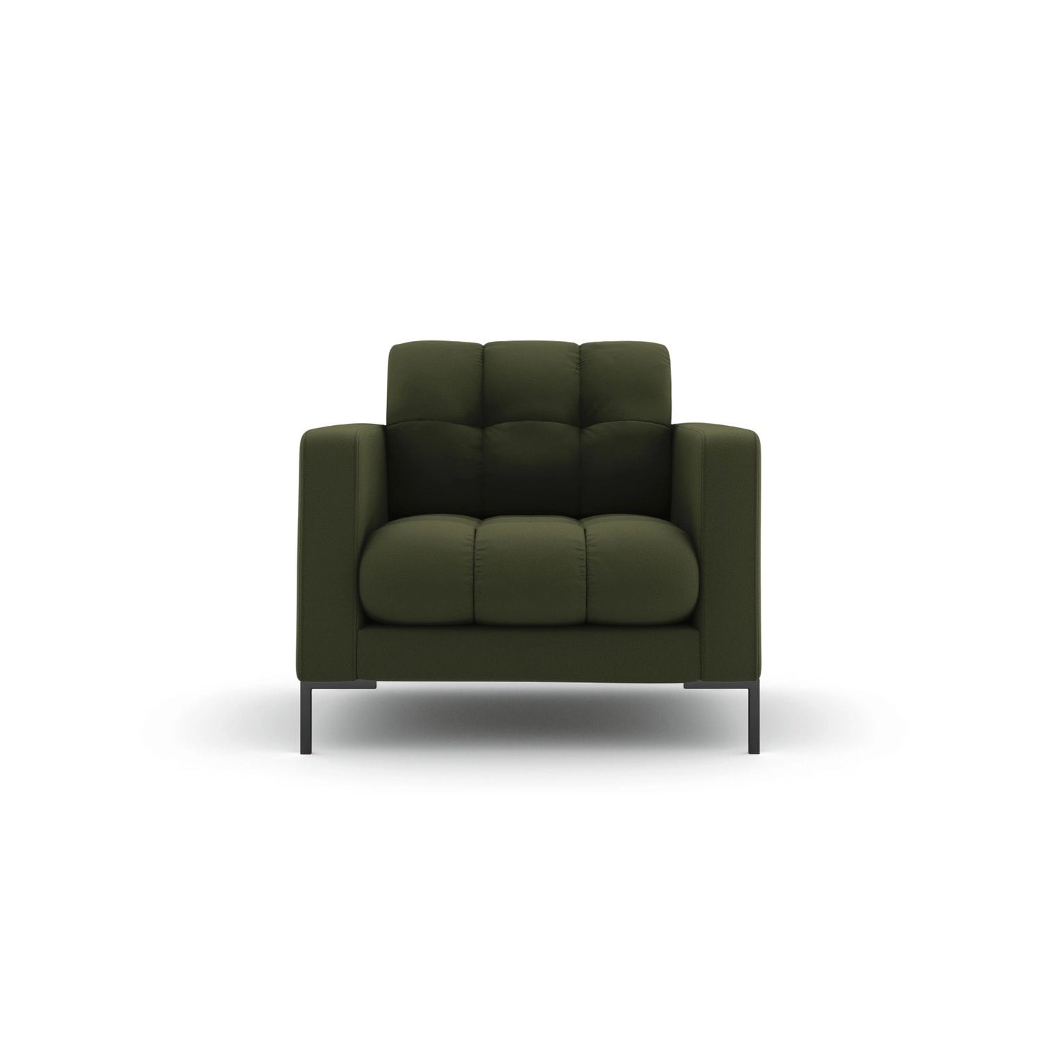 Bali Sessel aus Strukturierter Stoff in Grün (Neve 39), 87x96x75 cm von Cosmopolitan Design – Bild 1