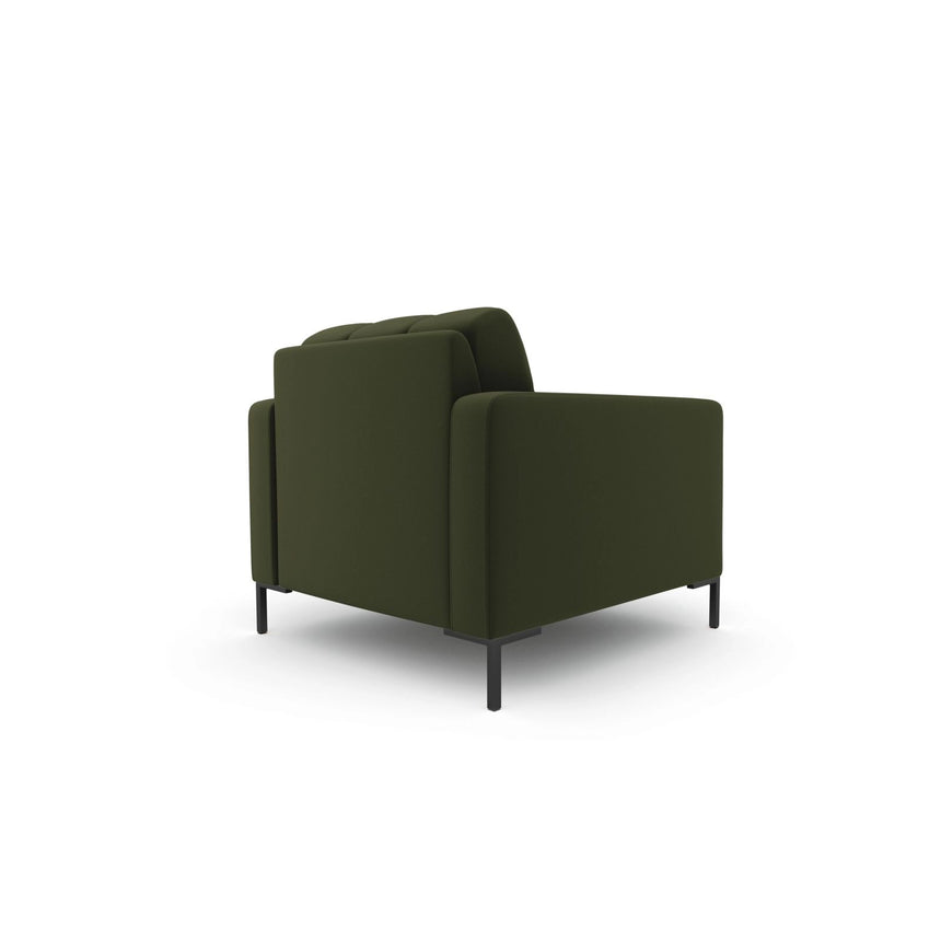 Bali Sessel aus Strukturierter Stoff in Grün (Neve 39), 87x96x75 cm von Cosmopolitan Design – Bild 4