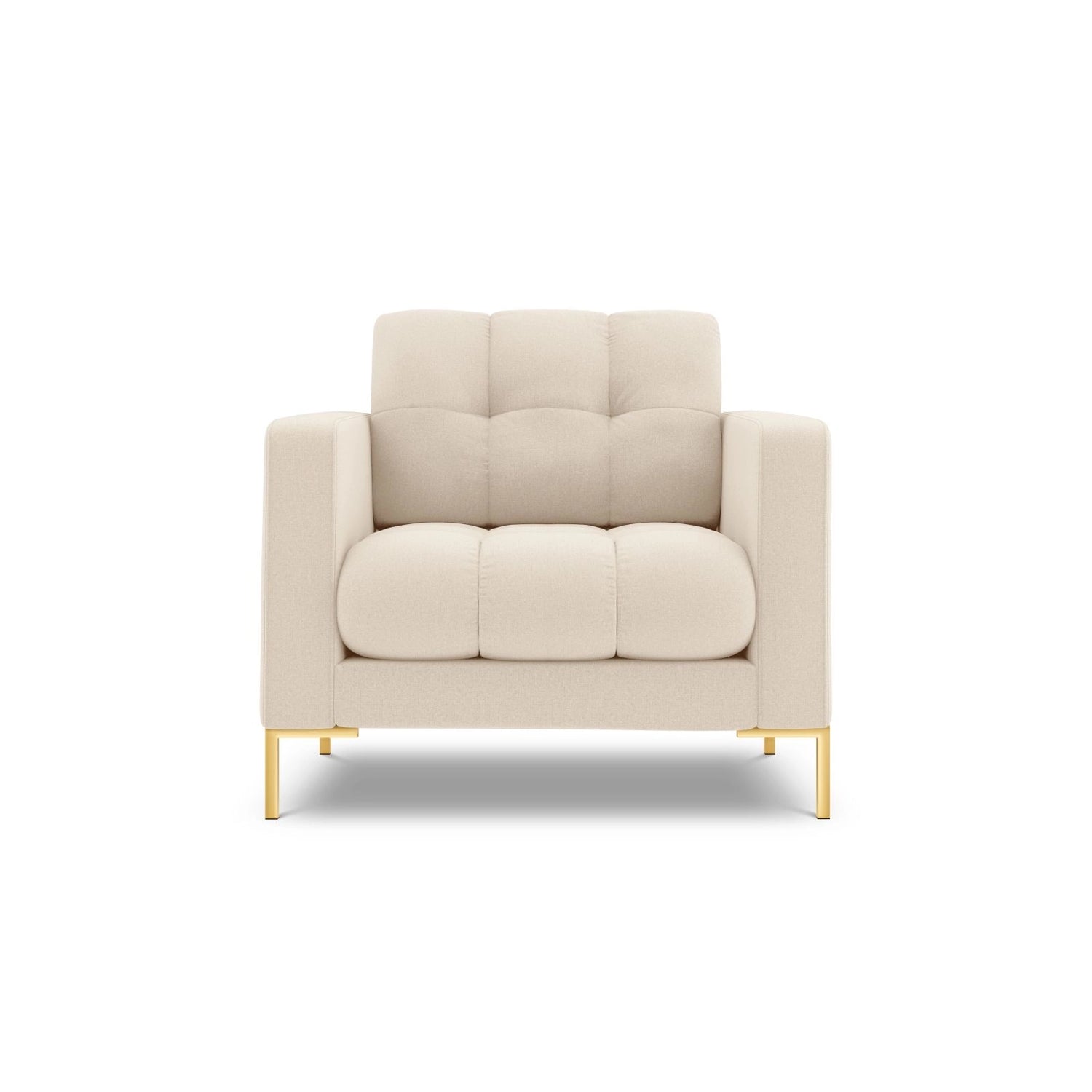 Bali Sessel aus Strukturierter Stoff in Hellbeige (Nea 23), 87x96x75 cm von Cosmopolitan Design – Bild 1