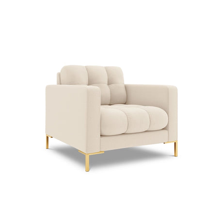 Bali Sessel aus Strukturierter Stoff in Hellbeige (Nea 23), 87x96x75 cm von Cosmopolitan Design – Bild 3