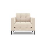 Bali Sessel aus Strukturierter Stoff in Hellbeige (Nea 23), 87x96x75 cm von Cosmopolitan Design – Bild 1