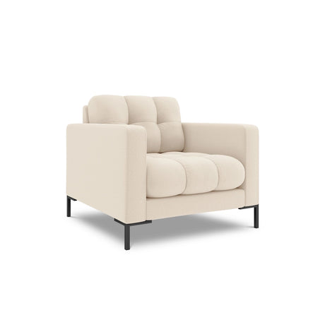 Bali Sessel aus Strukturierter Stoff in Hellbeige (Nea 23), 87x96x75 cm von Cosmopolitan Design – Bild 3