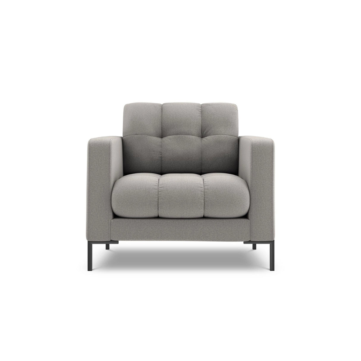 Bali Sessel aus Strukturierter Stoff in Hellgrau (Nea 07), 87x96x75 cm von Cosmopolitan Design – Bild 1