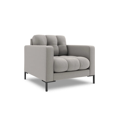 Bali Sessel aus Strukturierter Stoff in Hellgrau (Nea 07), 87x96x75 cm von Cosmopolitan Design – Bild 3