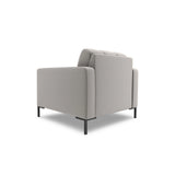 Bali Sessel aus Strukturierter Stoff in Hellgrau (Nea 07), 87x96x75 cm von Cosmopolitan Design – Bild 4