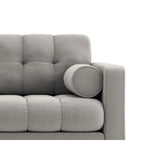 Bali Sessel aus Strukturierter Stoff in Hellgrau (Nea 07), 87x96x75 cm von Cosmopolitan Design – Bild 5