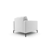 Bali Sessel aus Strukturierter Stoff in Hellgrau (Neve 80), 87x96x75 cm von Cosmopolitan Design – Bild 4