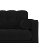 Bali Sessel aus Strukturierter Stoff in Schwarz (Nea 19), 87x96x75 cm von Cosmopolitan Design – Bild 5