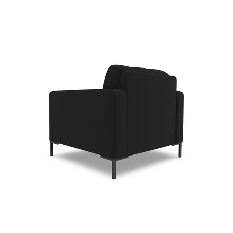 Bali Sessel aus Strukturierter Stoff in Schwarz (Nea 19), 87x96x75 cm von Cosmopolitan Design – Bild 4