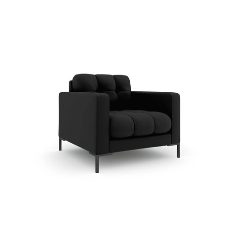 Bali Sessel aus Strukturierter Stoff in Schwarz (Neve 100), 87x96x75 cm von Cosmopolitan Design – Bild 3