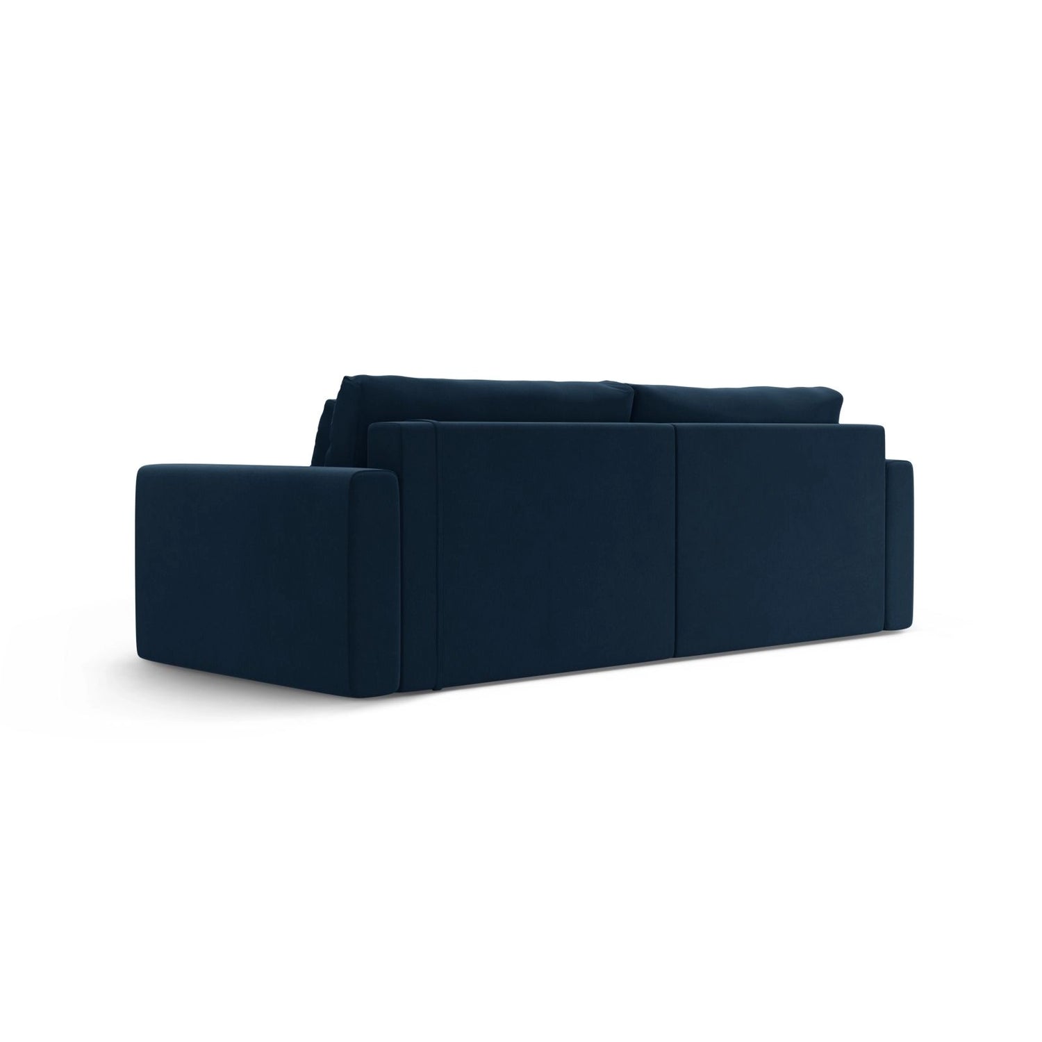 Belfast 3-Sitzer Ecksofa mit Schlaffunktion, ausklappbar, aus Samt in Königsblau (Magic Velvet 2204), 240x149 cm von Cosmopolitan Design – Bild 9