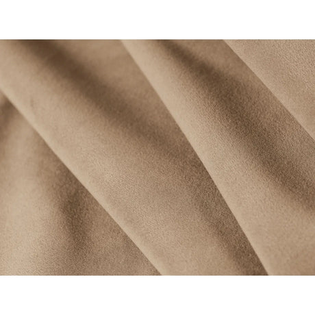 Belfast 3-Sitzer Ecksofa mit Schlaffunktion, ausklappbar, aus Samt in Mandelbeige (Magic Velvet 2282), 240x149 cm von Cosmopolitan Design – Bild 10
