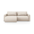 Belfast 3-Sitzer Ecksofa mit Schlaffunktion, ausklappbar, aus Samt oder Strukturstoff, 240x149 cm von Cosmopolitan Design – Bild 1