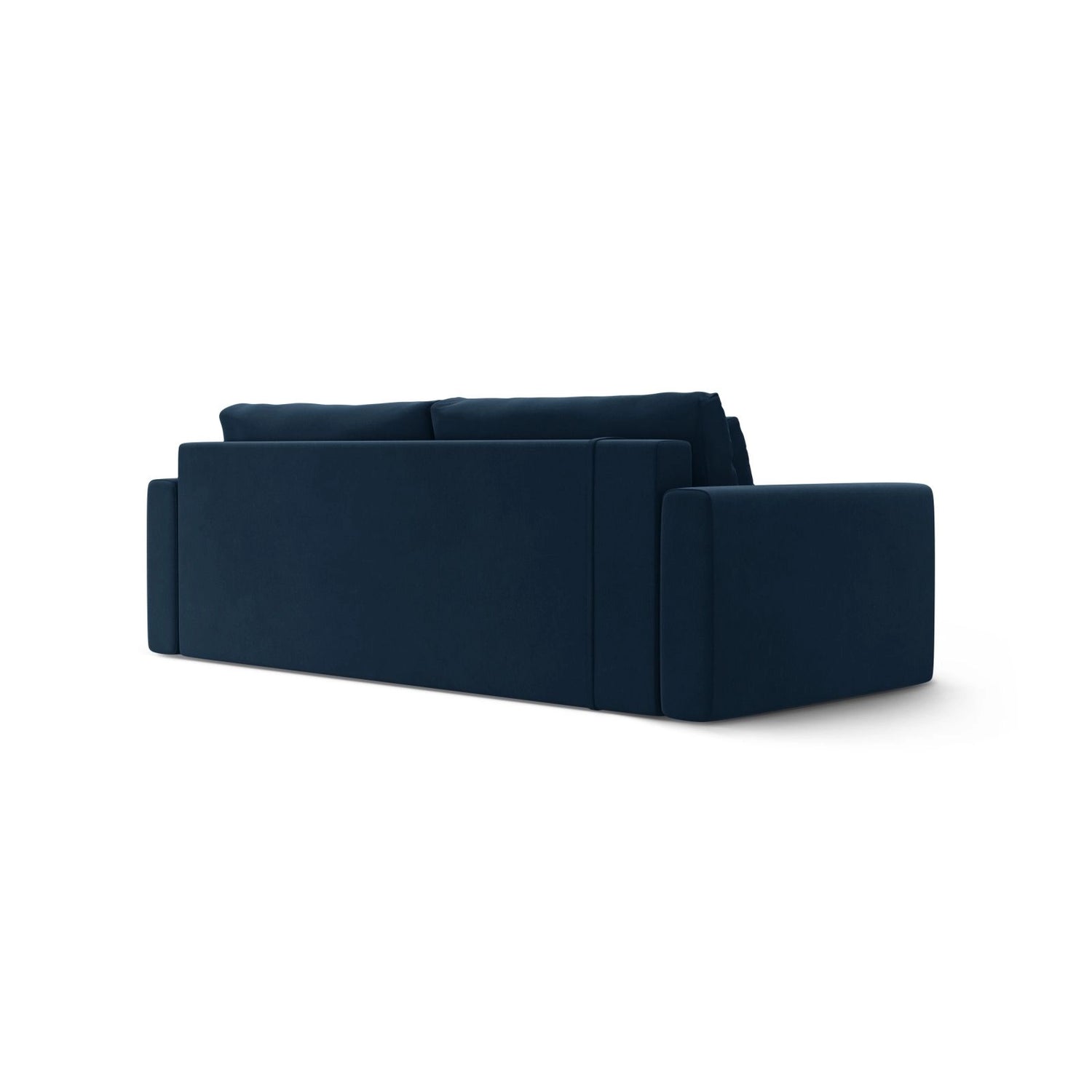 Belfast 3-Sitzer Sofa mit Schlaffunktion und Stauraum, aus Samt in Königsblau (Magic Velvet 2204), 238x105x84 cm von Cosmopolitan Design – Bild 8